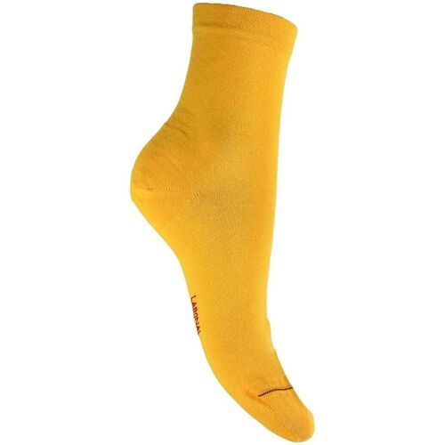 Sous-vêtements Femme Chaussettes Labonal Socquette jersey uni Jaune