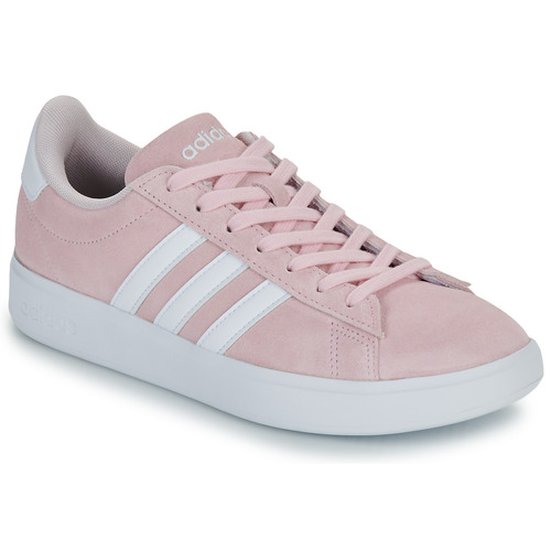 Chaussures Femme Baskets basses Adidas Sportswear GRAND COURT 2.0 Rose / Blanc