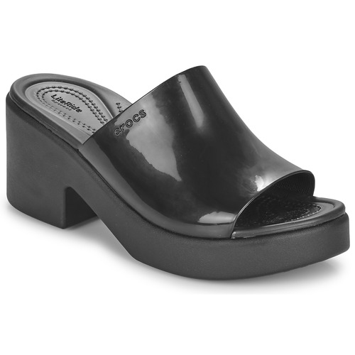 Chaussures Femme Mules Crocs BROOKLYN HEEL Noir