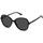 Montres & Bijoux Femme Lunettes de soleil Polaroid PLD 4136/S Lunettes de soleil, Noir/Gris, 54 mm Noir