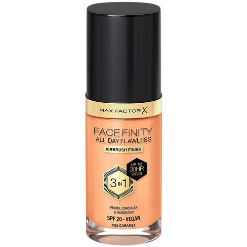 Beauté Fonds de teint & Bases Max Factor Base, Correcteur Et Fond De Teint Facefinity 3in1 85-caramel 