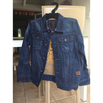 Vêtements Garçon Vestes en jean Catimini Veste en jean Catimini Marine