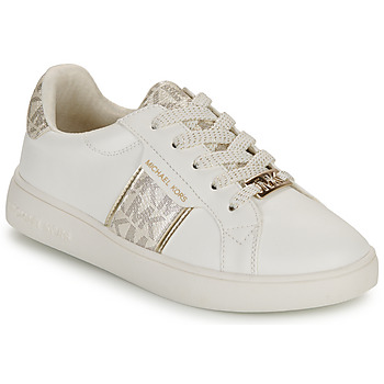 Chaussures Fille Baskets basses MICHAEL Michael Kors JEM MAXINE Blanc / Doré