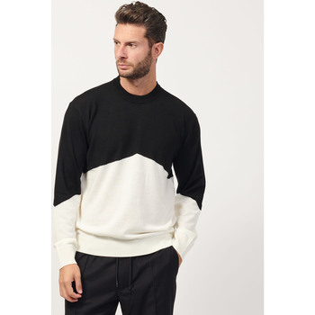 Vêtements Homme Pulls EAX Pull AX color block en laine mélangée Multicolore