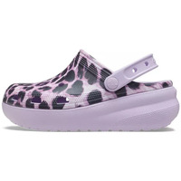 Chaussures Enfant Mules Crocs Sabot  Classic Animal Print Cutie Ju Violet