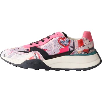 Chaussures Femme Baskets basses Desigual Basket Basse à Lacets Jogger Digital Multicolore