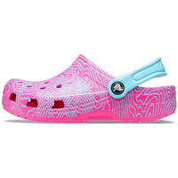 Chaussures Enfant Mules Crocs Sabot  CLASSIC TOPOGRAPHIC CLOG Rose