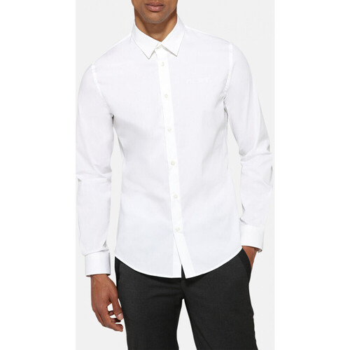 Vêtements Homme Chemises manches longues Bikkembergs Chemises Blanc