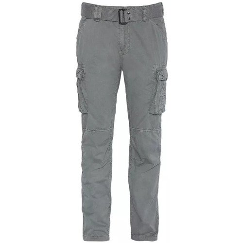 Vêtements Homme Pantalons Schott cargo slim  ARMY CEINTURE Gris