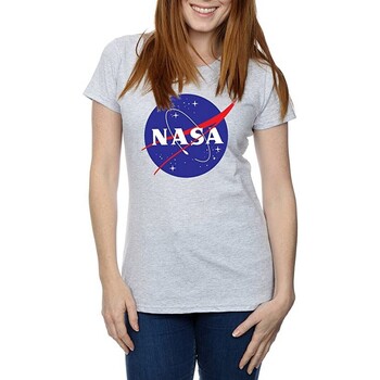 Vêtements Femme T-shirts manches longues Nasa Insignia Gris