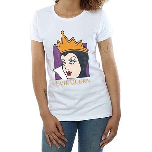 Vêtements Fille T-shirts manches longues Snow White And The Seven Dwarfs BI810 Blanc