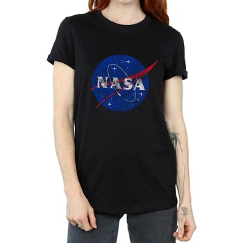 Vêtements Femme T-shirts manches longues Nasa Insignia Noir