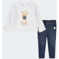 Vêtements Enfant Ensembles enfant Levi's  Blanc