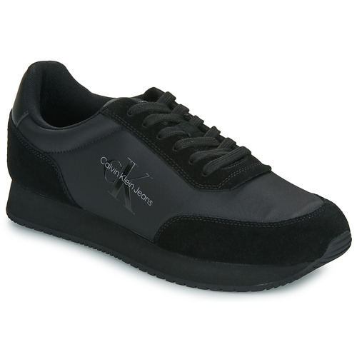 Chaussures Homme Baskets basses Calvin Klein Jeans RETRO RUNNER LOW LACEUP SU-NY Noir