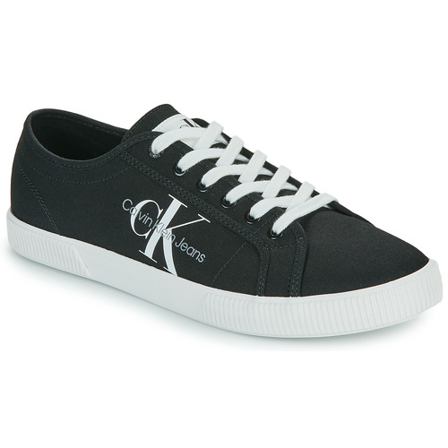 Chaussures Homme Baskets basses Calvin Klein Jeans ESS VULCANIZED LOW LACEUP CS ML Noir