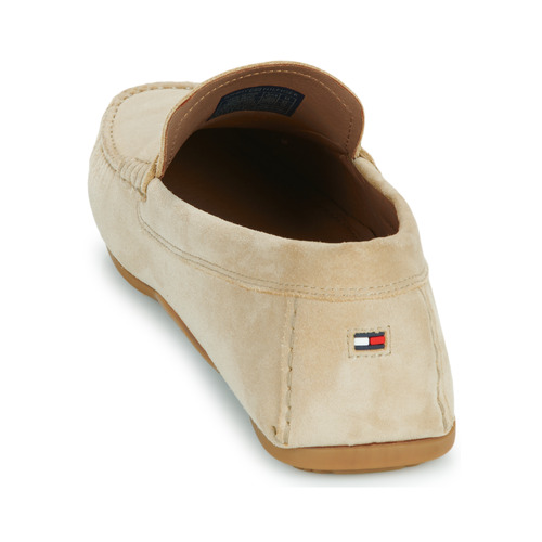 Tommy Hilfiger CASUAL HILFIGER SUEDE DRIVER Beige