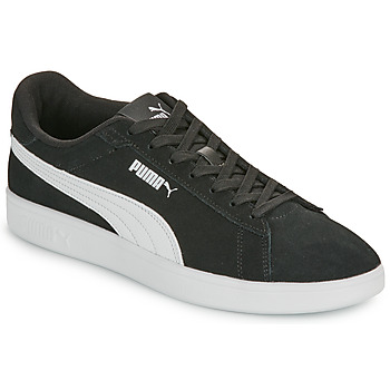 Chaussures Homme Baskets basses Puma SMASH 3.0 Noir / Blanc