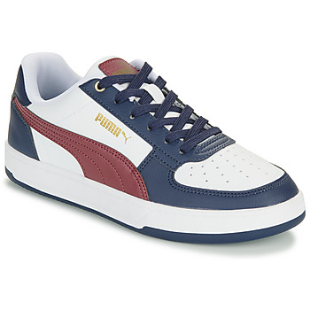 Chaussures Garçon Baskets basses Puma CAVEN 2.0 JR Blanc / Marine / Bordeaux