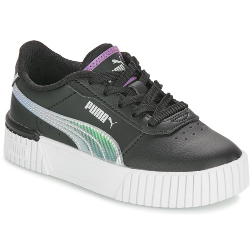 Chaussures Fille Baskets basses Puma CARINA 2.0 PS Noir / Argent