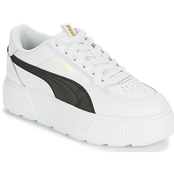 Chaussures Fille Baskets basses Puma KARMEN REBELLE JR Blanc / Noir