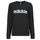 Vêtements Femme Sweats Adidas Sportswear W LIN FT SWT Noir / Blanc