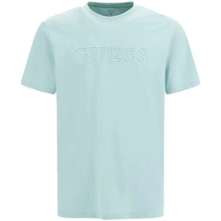 Vêtements Homme T-shirts manches courtes Guess Classic Bleu