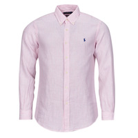 Vêtements Homme Chemises manches longues Polo Ralph Lauren CHEMISE COUPE DROITE EN LIN Multicolore