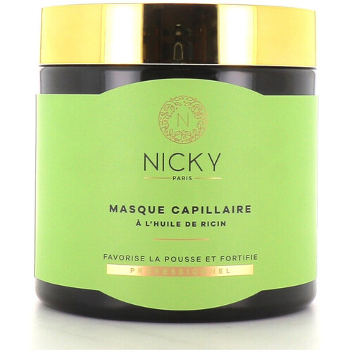 Beauté Femme Soins cheveux Nicky Masque Capillaire à l'Huile de Ricin 500ml Autres