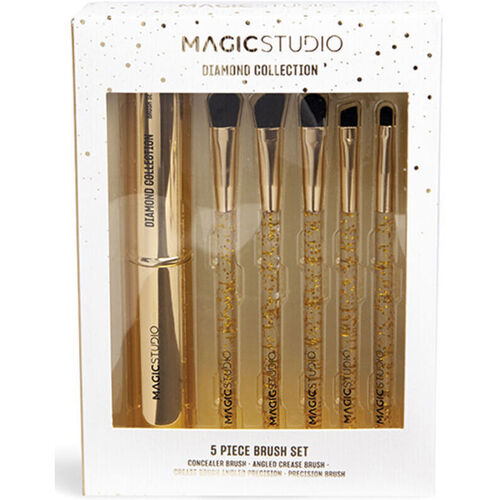 Beauté Pinceaux Magic Studio Brosses Diamantes Lot 6 Pcs 