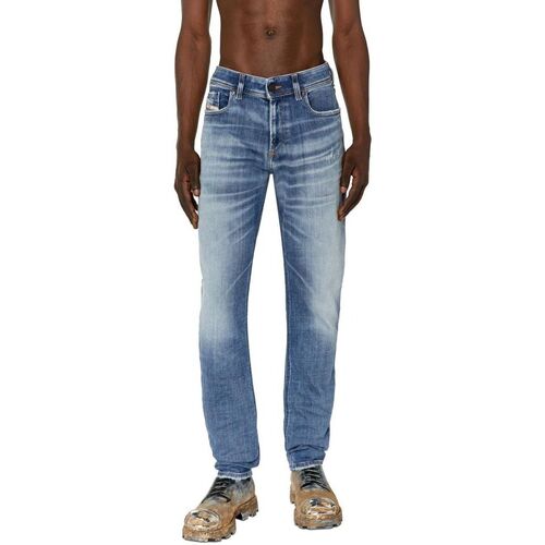 Vêtements Homme Jeans Diesel 1979 SLEENKER 09G35-01 Bleu