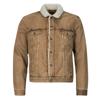 Vêtements Homme Vestes en jean Levi's TYPE 3 SHERPA TRUCKER Kaki