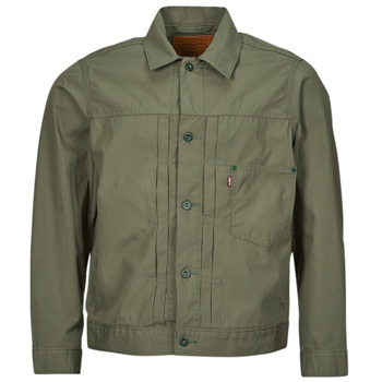 Vêtements Homme Vestes en jean Levi's TYPE I TRUCKER Vert