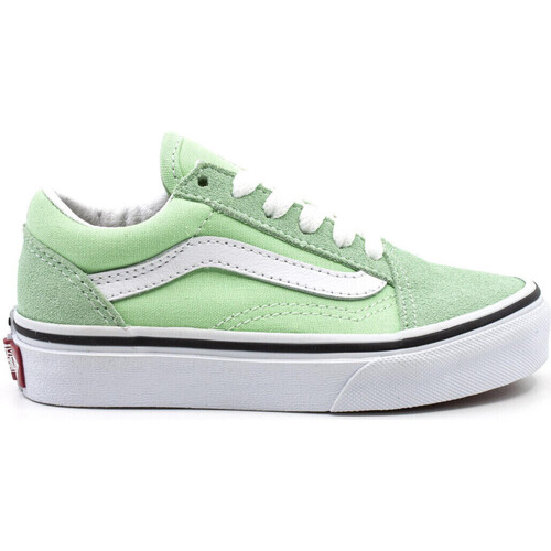 Chaussures Enfant Baskets mode Vans -OLD SKOOL VN0A4BUU Vert