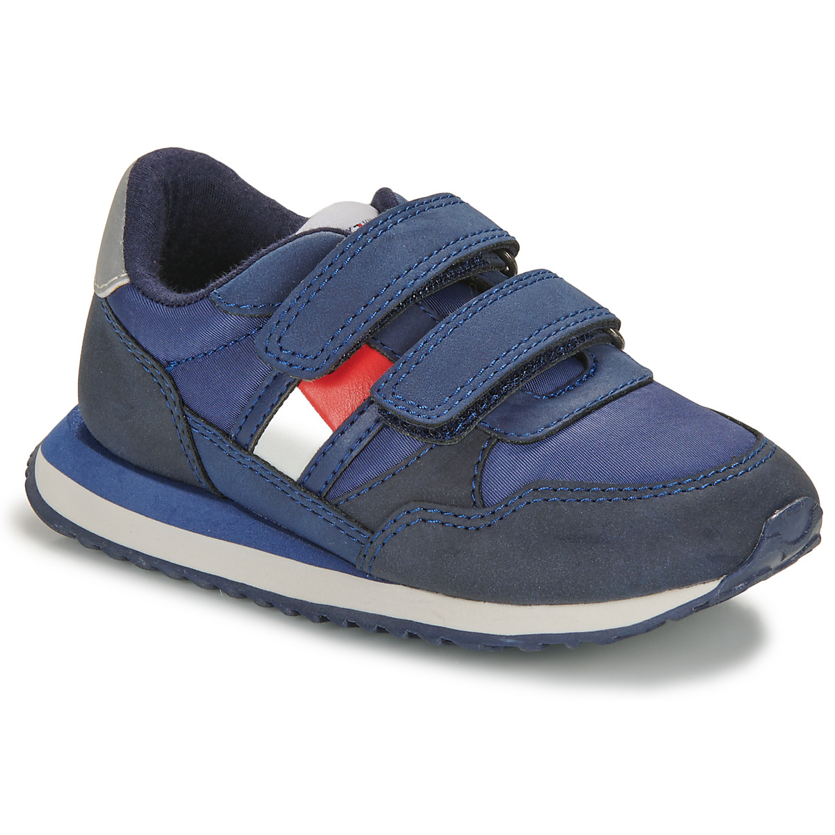 Chaussures Garçon Baskets basses Tommy Hilfiger JIM Marine