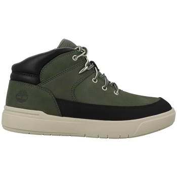 Chaussures Garçon Baskets mode Timberland SEBY MID LACE SNEAKER J Vert