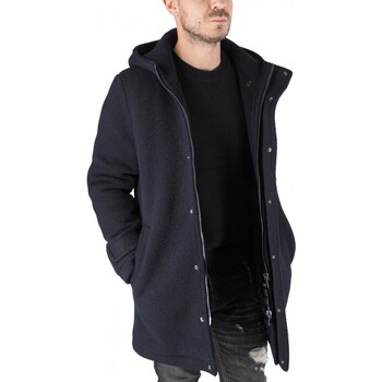 Vêtements Homme Blousons Distretto12 Parka Blasius Bleu Bleu