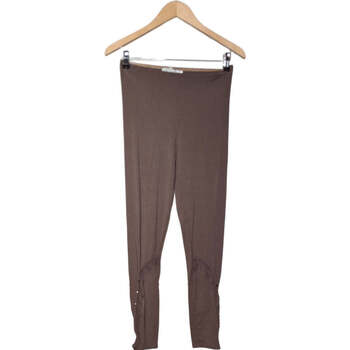 Vêtements Femme Pantalons Deca pantalon slim femme  38 - T2 - M Marron Marron