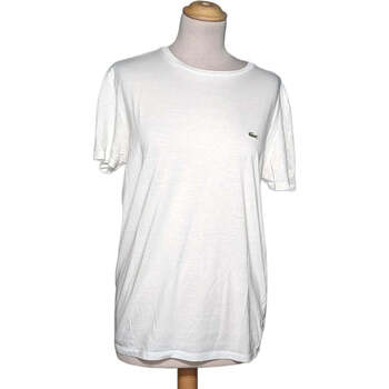 Vêtements Femme T-shirts & Polos Lacoste 40 - T3 - L Blanc