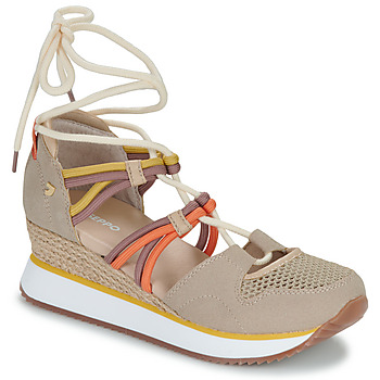 Chaussures Femme Sandales et Nu-pieds Gioseppo IONA Beige / Multicolore