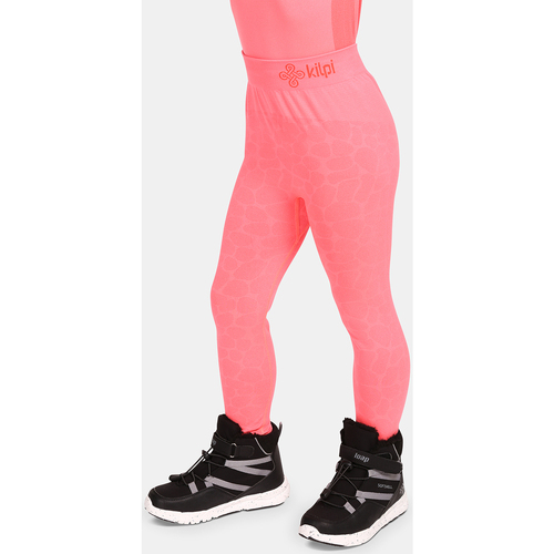 Vêtements Pantalons Kilpi Bas thermique pour fille  OLINE-JG Rose