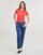 Vêtements Femme Jeans droit Pepe jeans STRAIGHT JEANS HW Bleu