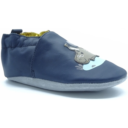 Chaussures Garçon Chaussons Robeez TILIPOPO Bleu