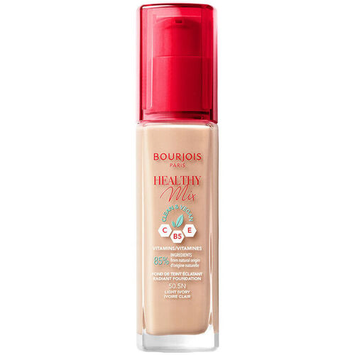 Beauté Fonds de teint & Bases Bourjois Healthy Mix Base De Maquillaje 50.5n-light Ivory 