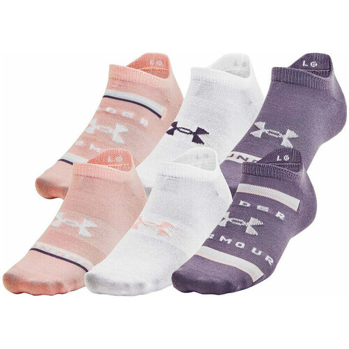 Sous-vêtements Femme Chaussettes Under Armour 1370542-676 Rose