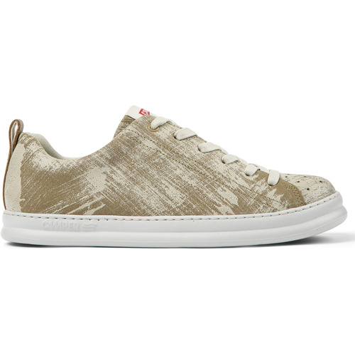 Chaussures Homme Baskets mode Camper Baskets Runner Four cuir Beige