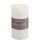 Maison & Déco Bougies / diffuseurs Unimasa Bougie LED blanche 13 cm Blanc