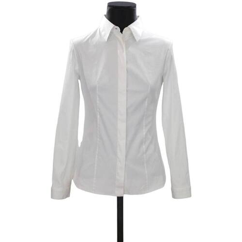 Vêtements Femme Chemises / Chemisiers Prada Chemise en coton Blanc