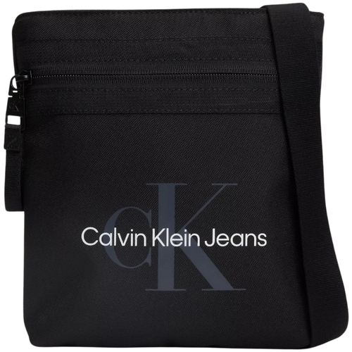 Sacs Pochettes / Sacoches Calvin Klein Jeans Sacoche bandouliere  Ref 60814 B Noir