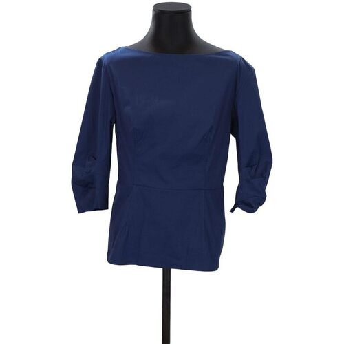 Vêtements Femme Tops / Blouses Prada Top en coton Bleu