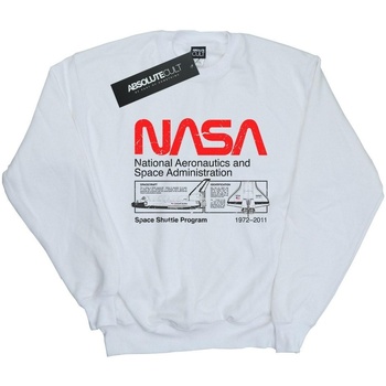 Vêtements Garçon Sweats Nasa BI2208 Blanc